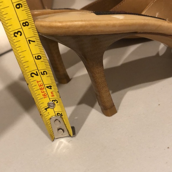 Beige leather mules, 5th Avenue, new, size EUR 39/US7,5-8 - Picture 8 of 11